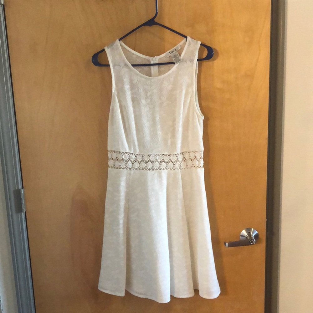 Daisy cutout dress